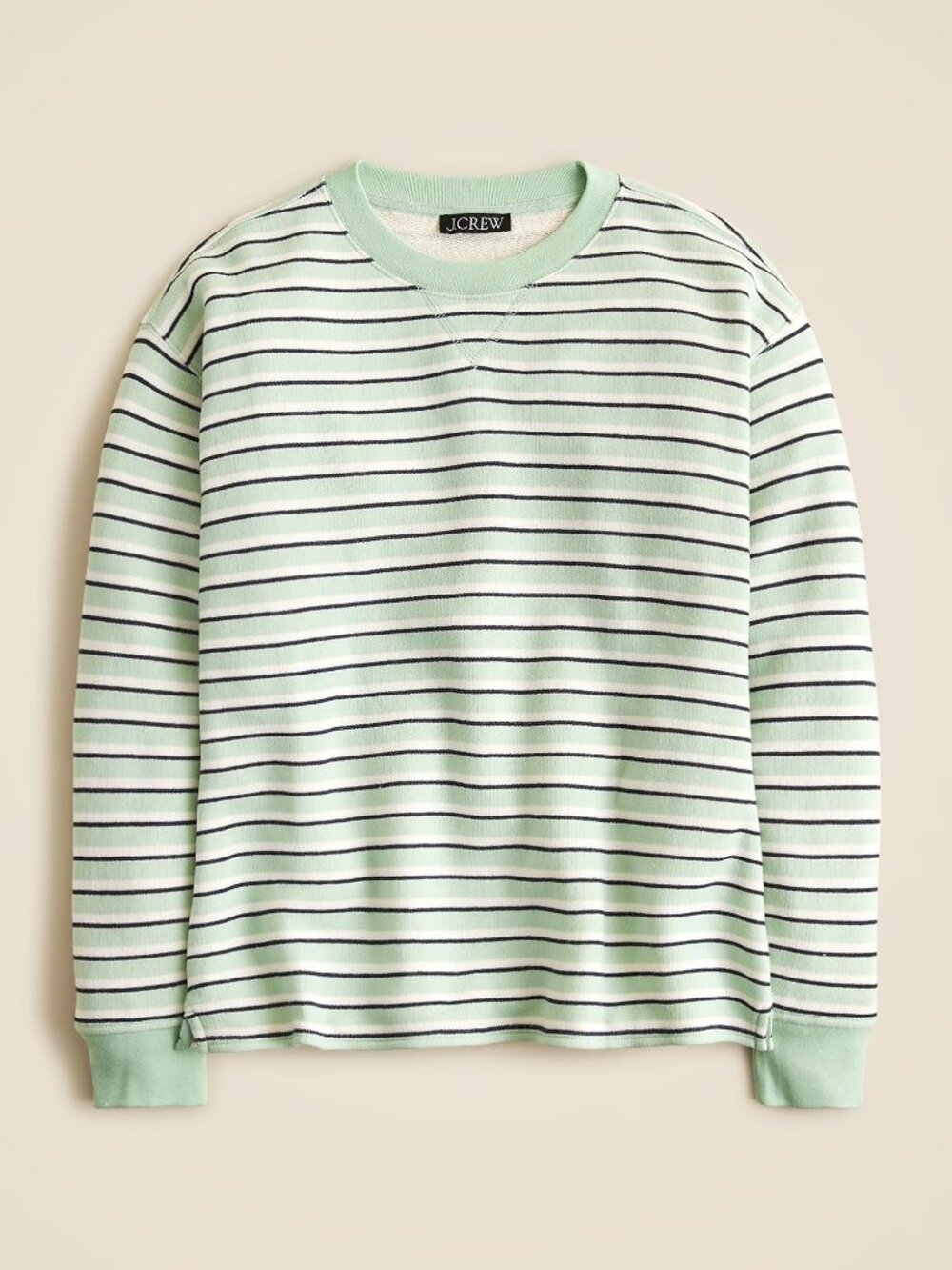 J. Crew Heritage terry relaxed crewneck sweatshirt NWT!
